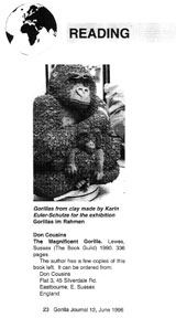 Gorilla Kunstausstellung